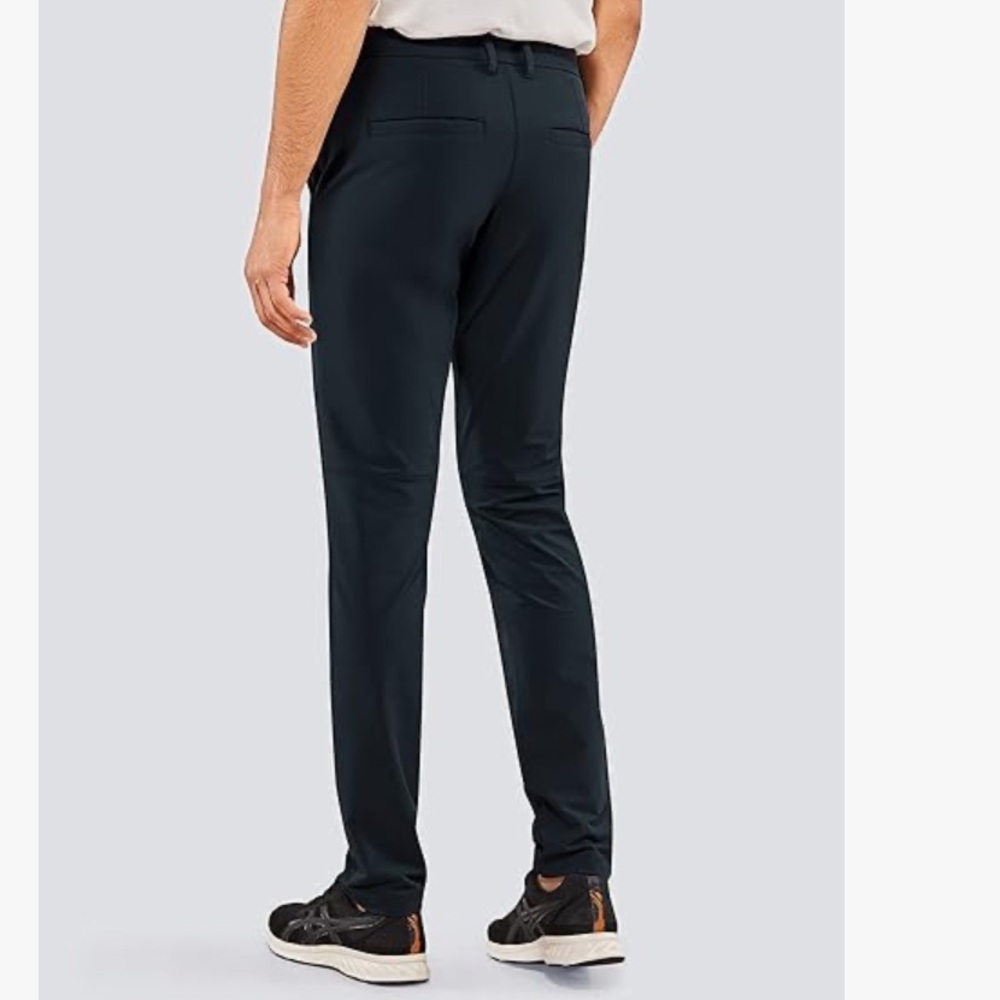 CRZ Yoga stretch golf navy blue pants size 36